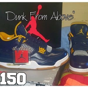 SALE ends 9-29 ! Nike Air Jordan 4 Dunk From Above